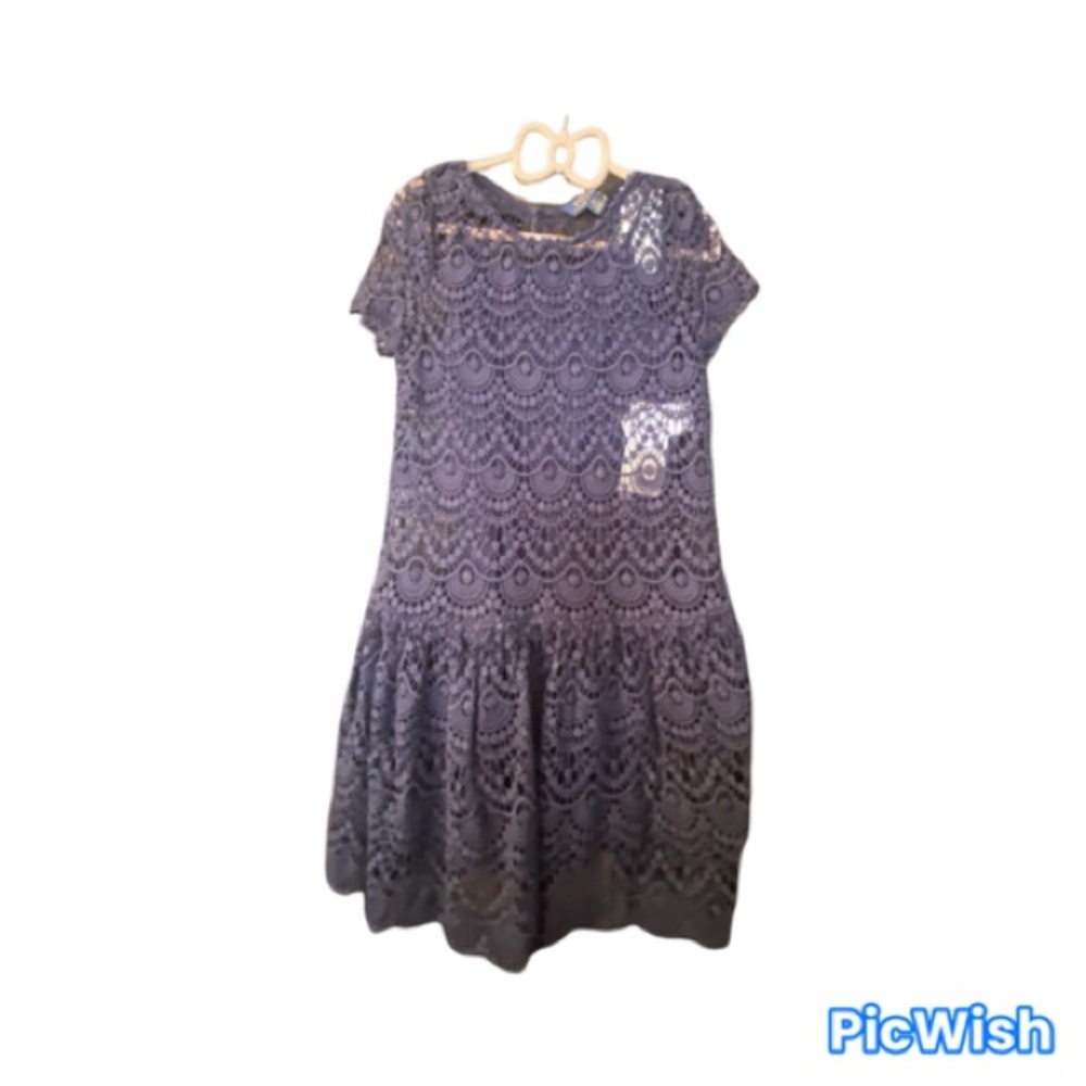 Girls Polo Crocheted Dress